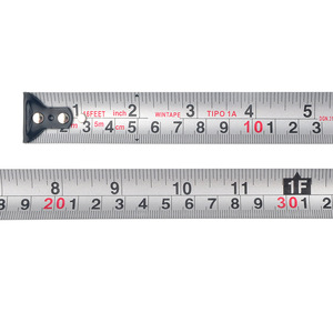 Mètre Ruban en Acier 5 Mètres, Auto-Rétractable avec Bouton de Verrouillage, Retour Automatique, Outil de Mesure Portable - Product Image 3