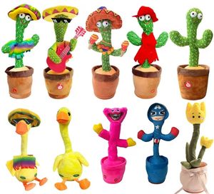 Regalo de Navidad nuevo caliente Popular 120 <span class=keywords><strong>canciones</strong></span> cantando Super suave baile Cactus juguete repetir lo que dices juguetes <span class=keywords><strong>para</strong></span> niños - Product Image 2
