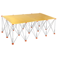 Table de travail rétractable en aluminium pour carrelage grand format DB-TB-4, table multifonctionnelle pour dalles, table de travail centipède à 15 pieds