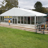 Grandes tentes de chapiteau d'événement commercial à cadre en aluminium 20x30 20x40 40x60 40x80 pour les expositions de location en plein air et les lieux de mariage