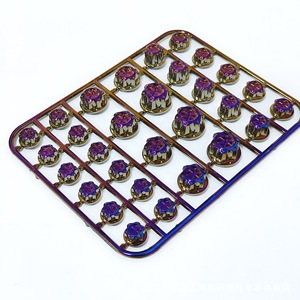 ฝาครอบตกแต่งสกรูมอเตอร์ไซค์ SX สีไทเทเนียมเบิร์นท์ รูปทรง Torx สำหรับการปรับปรุงและอัปเกรด - Product Image 5