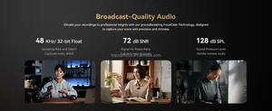 Nuevo Micrófono Inalámbrico de Solapa Hollyland Lark MAX 2 con Cancelación de Ruido IA para Entrevistas, Vlogs, Actuaciones en Vivo, Micrófono Profesional - Product Image 3