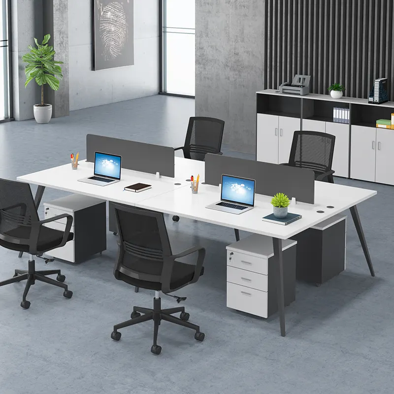 Zitai Home Office Verwenden Sie einfache moderne große Workstation Laptop Tisch Studie Schreiben Holz Büro Computer Schreibtische