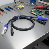 Câble multipaire professionnel Yinyu SNA60 XLR et PowerCON pour éclairages de scène et systèmes de sonorisation amplifiés