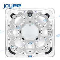 Spa extérieur pour hôtel, villa, bain à remous JOYEE, spa de haute qualité pour 7 personnes, fabricant OEM