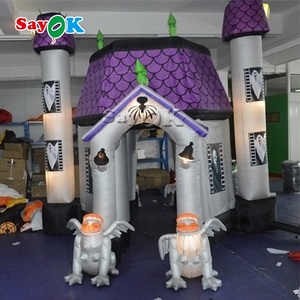 Decoración Gigante de Halloween, Inflables para Exteriores, Casa Embrujada Inflable de Halloween - Product Image 2