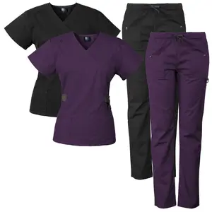 Profession elle Uniformen Hersteller Krankenhaus pflegerin Uniform Medical Top Nurse Fashion Nursing Scrubs Uniformen