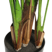 Plante artificielle Bonsaï verte, réaliste, faite à la main, résistante aux UV, durable, en plastique, pour décoration intérieure, taille personnalisée, écologique