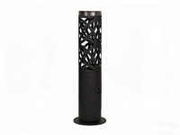 Poêle à granulés de bois écologique 1M Nouveau design Foyer à granulés avec tube en verre Portabilité Capacité de charge de granulés 1KG-2.5KGS