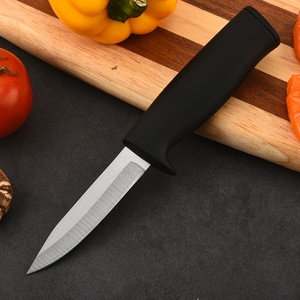 มีดพกพาสำหรับตกปลาและตั้งแคมป์ สแตนเลส 3CR13 ปลายหยดน้ำ ความหนา 1.5 มม. ด้ามพลาสติก OEM EDC DIY อุตสาหกรรม - Product Image 4