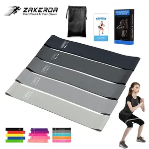 Elastische Fitnessbänder aus Gummi im Großhandel für Workout, Fitnessstudio-Ausrüstung, Krafttraining, Yoga, Pilates, Hüfttraining, Latex-Widerstandsbänder - Product Image 1