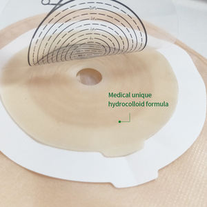 Steadlive Hoop Coupling System One Piece Stoma Bag Colostomy With <strong>Hydrocolloid</strong> Baseplate - Product Image 4