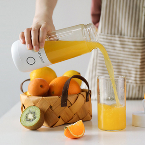 Stampa di marchio 350ml Portatile Blender USB Ricaricabile Elettrico Succo Frullatore Vitamer - Product Image 3