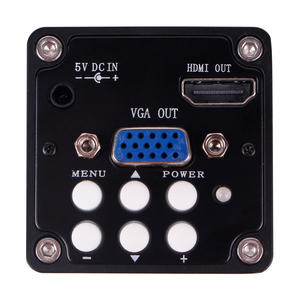 Microscope numérique industriel HD avec caméra CCD rouge, support flexible, électronique, vidéo numérique, soudage, VGA 1080p - Product Image 4