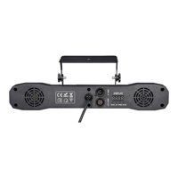 Barre lumineuse LED 40W 9X4W RGBW 4-en-1 pour intérieur, discothèque, fête, pixel, lavage mural, Noël, noir, contrôlée par DMX512, éclairage de scène
