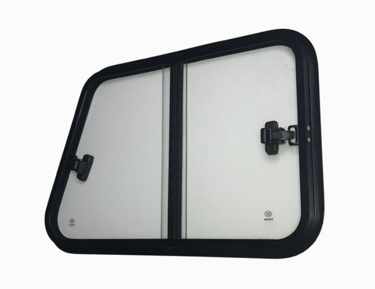 Right Side Panel Dark Tint Fixed Window & Fitting Kit For Ford Transit