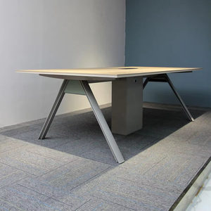 Tavolo da Riunione per Ufficio Commerciale dal Design Moderno, Tavolo per Sala Conferenze, Sala Riunioni, Sala Trattative e Colloqui - Product Image 3