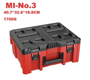 Caja de Herramientas Grande de Plástico, Impermeable, Profesional, para Electricistas, Caja de Almacenamiento de Herramientas, Maleta Protectora a Prueba de Golpes, Organizador de Herramientas - Product Image 4