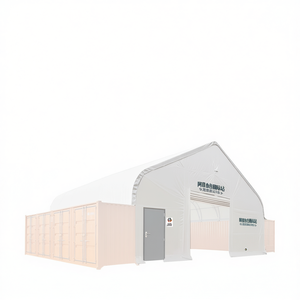 Kit de mur avant pour abri conteneur de 8'6'' de hauteur standard, usage industriel pour entrepôt - Product Image 1