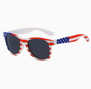 Us Flag Sunglasses Accessories USA Flag Classic Sunglasses for Women <b>Men</b> Teens - Product Image 3