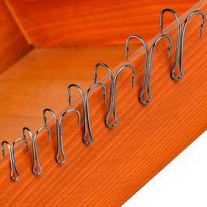 Anzuelo para Señuelos No. Anzuelos Explosivos de Acero con Alto Contenido de Carbono (18 Unidades) para Pesca en Agua Salada y Ríos, Suministros de Pesca al por Mayor - Product Image 2