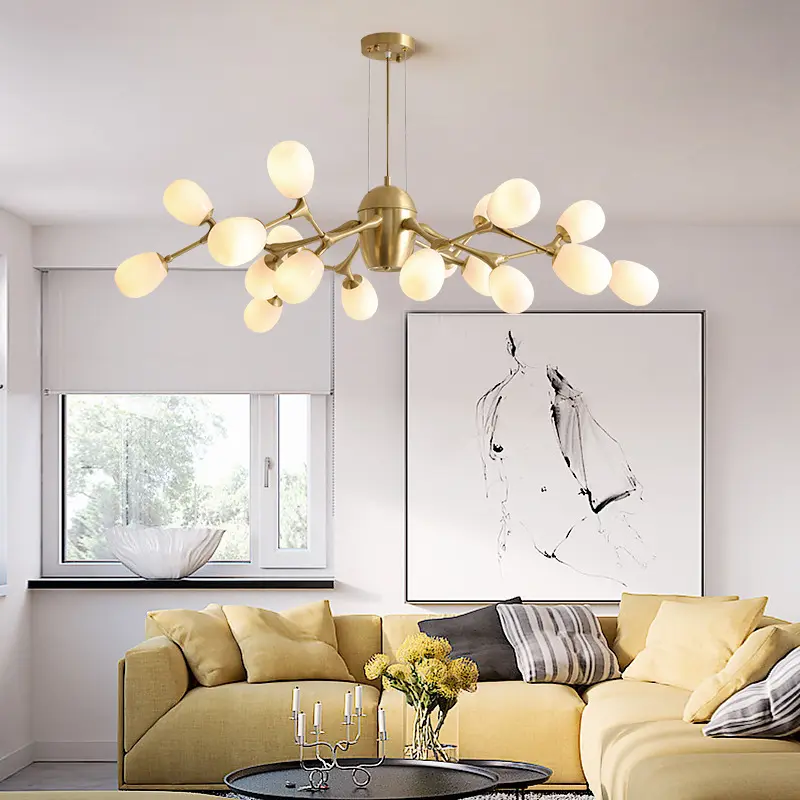 Gooddesign living room led Quartz lamp crystal lights