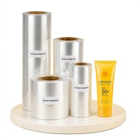Film POF Polyoléfine de Qualité Supérieure Transparent à Haute Rétraction, Taille Personnalisée, Échantillon Gratuit pour Emballage de Coffrets Cadeaux de Soins de la Peau