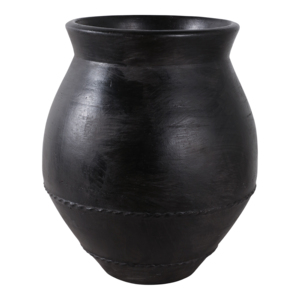 Vaso Tradizionale Rotondo in Terracotta per Arredamento Soggiorno, Vaso Rustico per Fiori, Centrotavola per Casa, Camera da Letto, Ufficio, Tavolo - Product Image 4