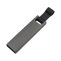 Memoria USB Metálica con Logotipo Personalizado GRATIS, 2GB 4GB 8GB, Precio Bajo al por Mayor, Pendrive USB 2.0 con Logotipo, 16GB 32GB 64GB 128GB