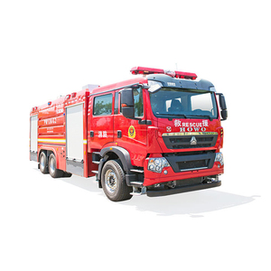 Camión de Bomberos Howo 4*2 Diésel 2025 con Tanque de Agua de 8m y Espuma de 2cbm para Rescate de Emergencia, Uso Municipal e Industrial - Product Image 1