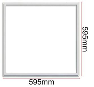 Moderne 2x2 ft <span class=keywords><strong>LED</strong></span> Lumière Linéaire Carré 600x600 Aluminium <span class=keywords><strong>Plafonnier</strong></span> 36W 48W SMD2835 IP44 pour Bureau à Domicile - Product Image 2