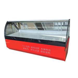 Refrigerador de Exhibición de <span class=keywords><strong>Triple</strong></span> Puerta y Doble Temperatura para Supermercados y Restaurantes, Vitrina Refrigerada con Puerta de Vidrio - Product Image 5