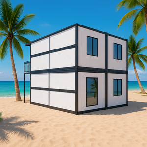 Dễ dàng để lắp ráp thép hiện đại <span class=keywords><strong>container</strong></span> nhà tùy chỉnh màu sắc và kích thước khách sạn sử dụng giá rẻ Giá bán buôn - Product Image 1