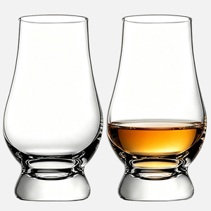 Verre à whisky professionnel pour Scotch et Bourbon avec base épaisse, verre à whisky <span class=keywords><strong>Glencairn</strong></span>, coupe de dégustation en cristal sans plomb - Product Image 1