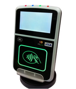 Acr123s không tiếp xúc RFID thông minh đầu đọc thẻ với LCD 13.56MHz ISO 14443a giao thức 5-10cm đọc phạm vi Máy tính để bàn sử dụng - Product Image 3