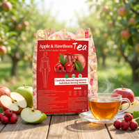Thé santé mélangé Pomme & Aubépine en sachet 240g – Best-seller transfrontalier populaire sur TikTok