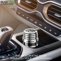 Diffuseur de parfum en métal en forme de microphone pour voiture, décoration créative pour véhicule, parfum automobile style cadeau, vente en gros