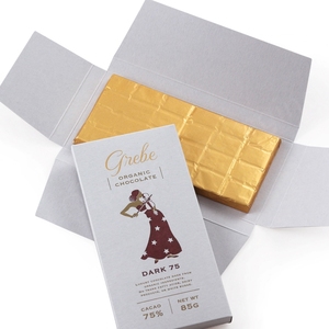 Manufacturer Kraft Paper Food Grade Gift Packaging Chocolate Box One Up Chocolate Bar Packaging