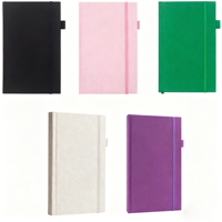 Carnet personnalisé en tissu de lin A5, couverture rigide, journal personnalisé pour l'affirmation, la pleine conscience, la gratitude, l'inspiration