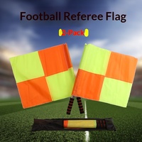 Fournisseur de drapeaux d'arbitre, drapeaux de ligne, drapeaux de juge de touche, drapeaux de signalisation, drapeaux de départ, équipement d'arbitrage pour l'entraînement au football