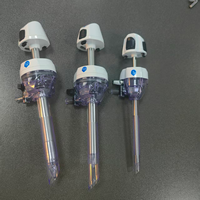 Tronc laparoscopique stérile portable à découpe laser CNC, composant médical jetable pour instruments chirurgicaux
