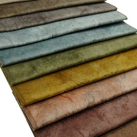 Tissu d'ameublement luxueux de style marocain, tissu de velours gaufré floral pour canapé, textile d'ameublement