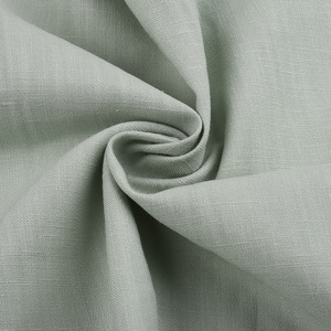 Tela de lino twill de 58/60 pulgadas, ligera, transpirable, teñida lisa, para ropa de mujer, blazers, trajes, camisas y vestidos. - Product Image 2