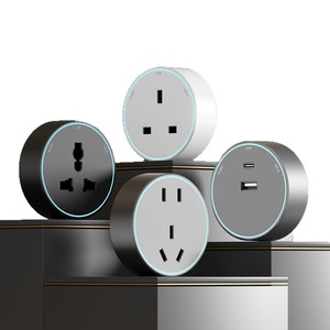Prise murale 32A avec ports USB, prise étanche, prise extérieure anti-effraction, prise murale en plastique anti-poussière - Product Image 2