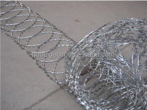 Chất lượng cao nhúng nóng mạ kẽm chống leo lên Hàn concertina lưỡi dao cạo dây hàng rào - Product Image 3