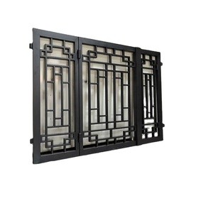 Diseño de Rejilla de Hierro Forjado para Ventanas, Rejilla de Seguridad de Hierro Forjado para Ventanas - Product Image 6