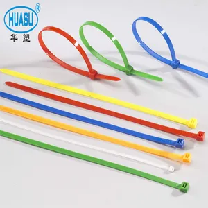 UL aprovado Preço de Fábrica 2.5*100mm Auto-bloqueio cintas nylon 66 plástico zip laços fio tie wraps