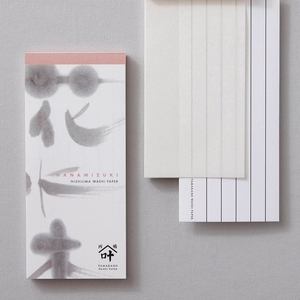 Papel de cartas Washi con textura firme pero refinada para caligrafía. - Product Image 1