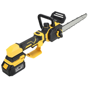 Scie à chaîne sans balais à batterie extensible pour l'extérieur, petite scie à main pour la coupe de bois, outil électrique de débardage - Product Image 6