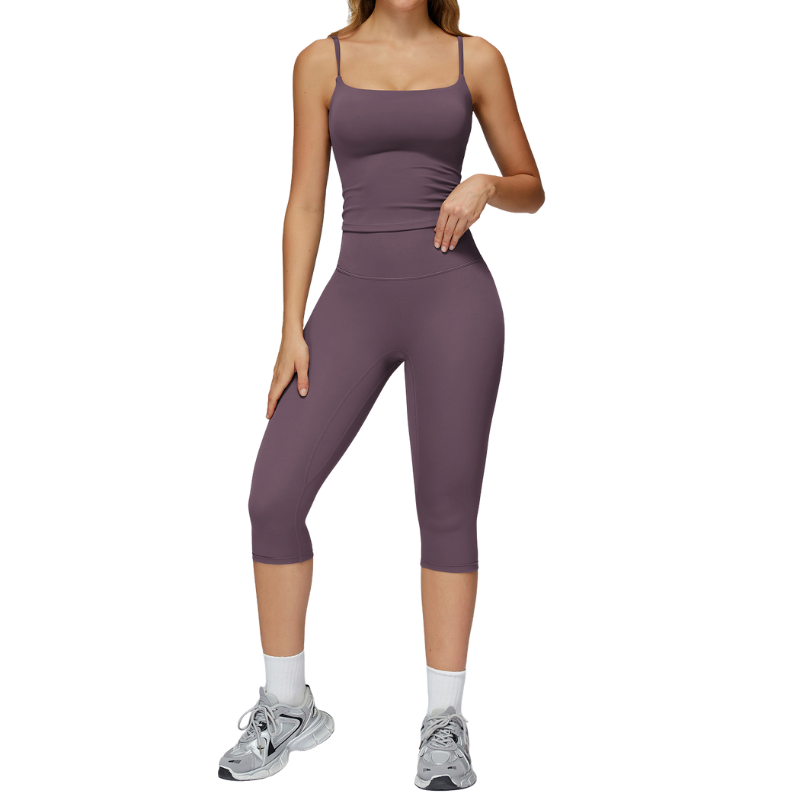 บราลาเวนเดอร์+กางเกงเลกกิ้งกลาง